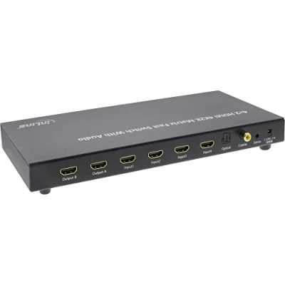 Obrázek InLine 65011K HDMI Matrix Switch / přepínač, 4K2K, 4 vstupy na 2 výstupy