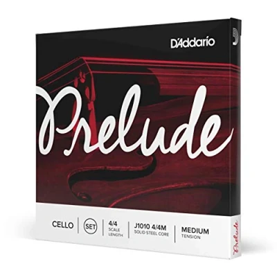 Obrázek D&#039;Addario J1010 4/4M Prelude sada obtočená (A nikl), Heavy Tension pro Cello