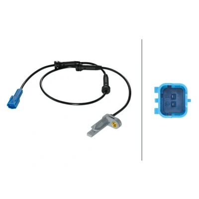 Obrázek HELLA 6PU 009 106 891 snímač otáček kola, jmenovitý napětí 12 V