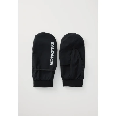 Obrázek Salomon Bonatti Waterproof Unisex rukavice, trail running turistika MTB běh, prodyšnost, reflexní detaily, černé, M/L