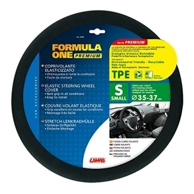 Obrázek Lampa Prémiový potah na volant 33069, plast TPE, velikost S
