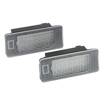 Obrázek AUTO STYLE Satz LED Nummerschildbeleuchtung kompatibel mit Audi/Volkswagen/Skoda/Porsche diverse Modelle