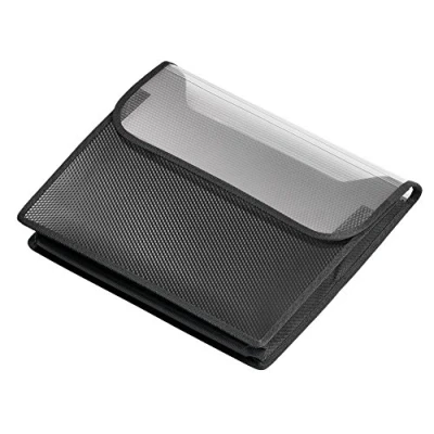 Obrázek VELOFLEX 1443482 Box na sběratele VELOBAG, krabice sešity, složky, DIN A4, PP fólie, 40 mm výška náplně, černý, 1 kus
