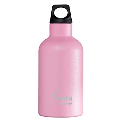 Obrázek Laken Unisex Futura Thermo pro dospělé 0,35 litru, bez BPA, opakovaně použitelné, recyklovatelné (úzký otvor), láhev na prostěradla l, růžová,