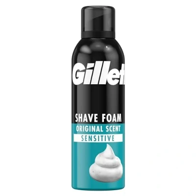 Obrázek Gillette Classic péče o vousy pěna na holení muži (200 ml), dárek pro muže