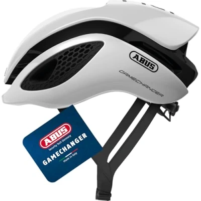 Obrázek Abus GameChanger polar white M (54 58cm) helma na kolo silniční