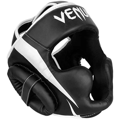Obrázek Venum Unisex Elite protections de boxe, černá / bílá, jednotná velikost EU