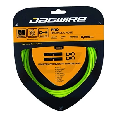 Obrázek Jagwire HBK406 Hyflow Quick fit Sada brzdového vedení bílá barva zelená, 3 m