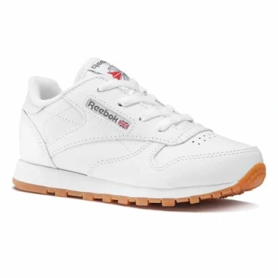 Obrázek Reebok Chlapecké klasické kožené tenisky, White Gum Int