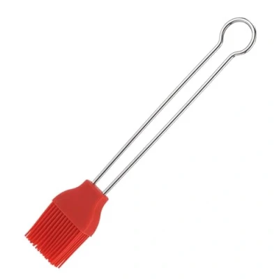 Obrázek Westmark Štětec na pečení a pečení, délka: 20 cm, silikon/nerezová ocel, silikon, červená/stříbrná, 15432270