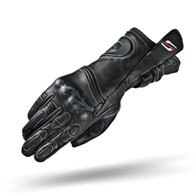 Obrázek Shima MODENA dámské motocyklové rukavice kůže Touring Urban LadyFit (XS XL, černé), XS