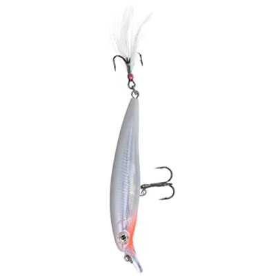Obrázek Rapala Rybářské návnady pro dospělé unisex Adult X Rap s 3D profilem sladkovodní spřádací návnada kadeře, skleněný ghost, 8 cm / 7 g
