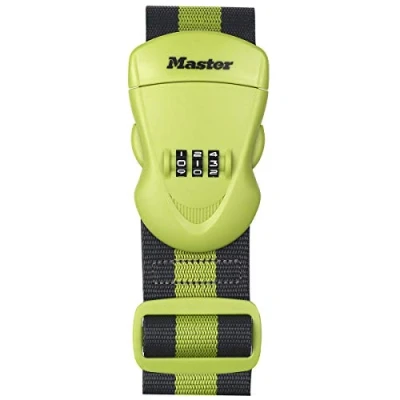 Obrázek MASTER LOCK Zavazadlový popruh s číselný zámek, FA003550701