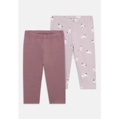Obrázek Lindex Unisex 2 PACK Punčochy pro děti, Velikost: 86, Light lilac