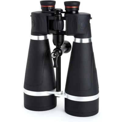 Obrázek Celestron 72031 SkyMaster Pro 20 x 80 mm vodotěsný porroprismatický dalekohled s pogumovanou ochranou, několikrát povrstvená čočka, BaK 4 hranolová čočka a luxusní pouzdro, černý
