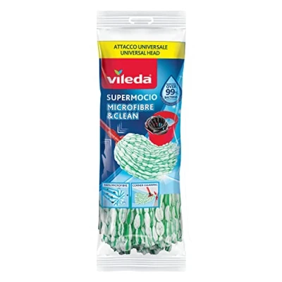 Obrázek Vileda Mopp, Microfiber, Weiß/Grün, Einheitsgröße