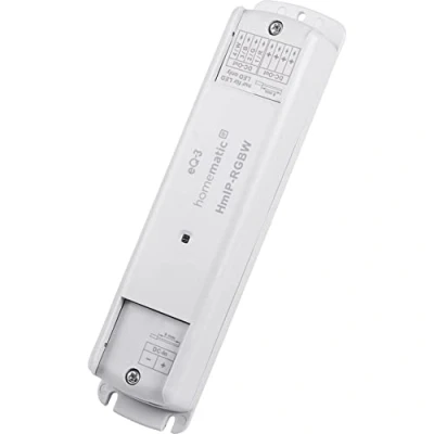 Obrázek Homematic IP Smart Home LED Controller RGBW, nepřímé osvětlení, ovládá světelné pásky. pásky přes aplikaci, Google Assistant a Alexa, 157662A0