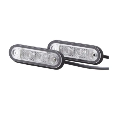 Obrázek HELLA 2XA 959 790 411 obrysové světlo LED 12/24 V montáž barva světelného skla: čirá kabel: 5000 mm