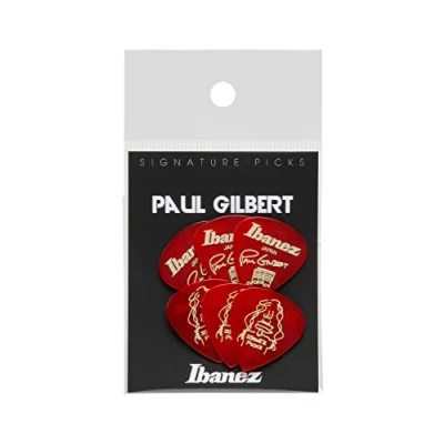 Obrázek Ibanez Paul Gilbert Plectrums Candy Apple (Blister Pack of 5)