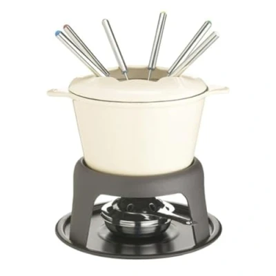 Obrázek Litinová sada na masové/sýrové/čokoládové fondue Master Class