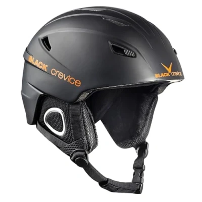 Obrázek Black Crevice Lyžařská helma Kitzbühel, černá/oranžová, XL