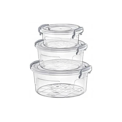 Obrázek Hobby Life 021149 Frischhaltedose mit Deckel rund, 3er Set