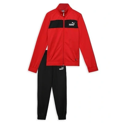 Obrázek Puma SUIT Unisex SET Tepláková souprava pro děti, Velikost: 164, High risk red