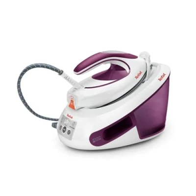 Obrázek Tefal SV8054 Express napařovací žehlička Anti Kalk 2800 W 6,5 barů kolektor proti vodnímu kameni optimální kombinace páry/teploty pro všechny druhy látek automatické vypnutí 1,8 l 35 x