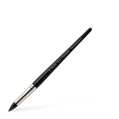Obrázek Colour Shaper CSH14510 Gummipinsel mit extraharter Spitze, Dreispitz Größe 10, schwarz