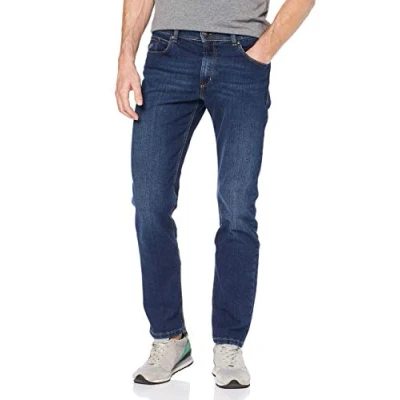 Obrázek bugatti Pánské džíny 3280d 16640 Loose Fit, modré (Stone Washed 343), 40 W / 34L EU, Modrá 343)