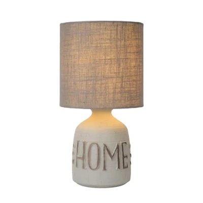 Obrázek LUCIDE COSBY stolní lampa Ø 16,5 cm 1xE14 šedá
