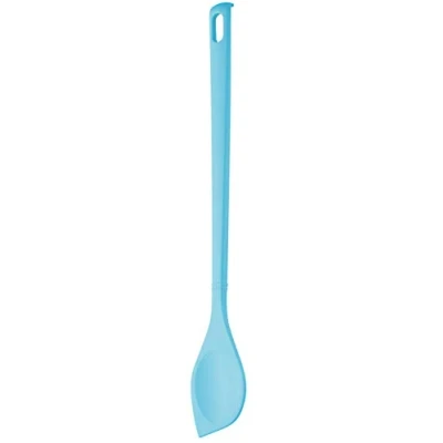 Obrázek FACKELMANN Špička Sky Tropical s funkcí zastavení, vhodná do myčky nádobí, pro potažené hrnce/pánve, odolné vůči teplotám 270 C, Made in Germany, modrá, plast, cca 30 cm