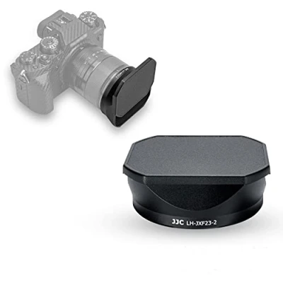 Obrázek (58mm) JJC Gegenlichtblende für Fujifilm XF 33mm F1.4 R LM WR &amp; 23mm Objektiv/Kit mit Slide Design Kapuze Gap Ersetzt Fuji LH XF23 II/LH 2