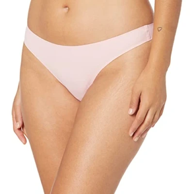 Obrázek Amazon Essentials Damen Nahtlose Stringunterwäsche aus Gebondetem Stretch, 4er Pack, Kühle Farben, 40