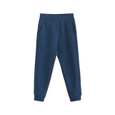 Obrázek Lindex Basic Teplákové kalhoty pro děti, Velikost: 104, Dark blue