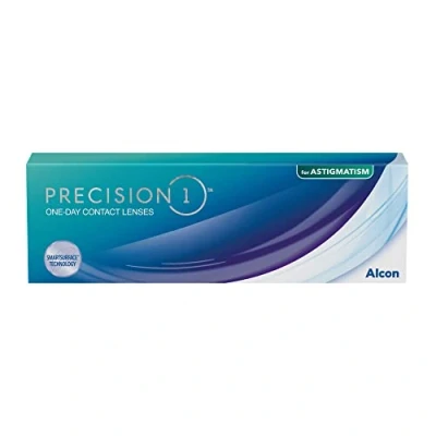 Obrázek PRECISION1 Toric denní čočky měkké 30 kusů BC 8,5 mm DIA 14,5 CYL 2. 25 Osa 90 00. dioptrií
