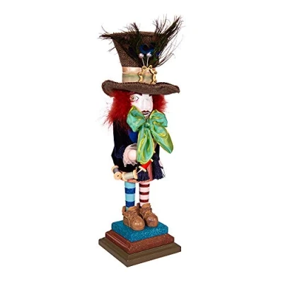 Obrázek Kurt S. Adler, Inc. HA0381 Adler Hollywood Mad Hatter Nussknacker, 45,7 cm, Mehrfarbig, Standard