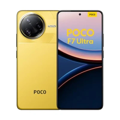 Obrázek Xiaomi Smartphone Poco F7 Ultra , 16+512GB, žlutý, mobilní telefon bez smlouvy, 50 MP, 120Hz AMOLED displej, vlajkový procesor Snapdragon vlajková loď, baterie 5300 mAh, 120W HyperCharge, HyperAI