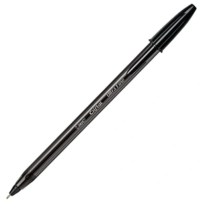 Obrázek BIC 992603 Cristal Exact Kugelschreiber mit dünner Spitze(0,7mm)Schwarz,20erBox