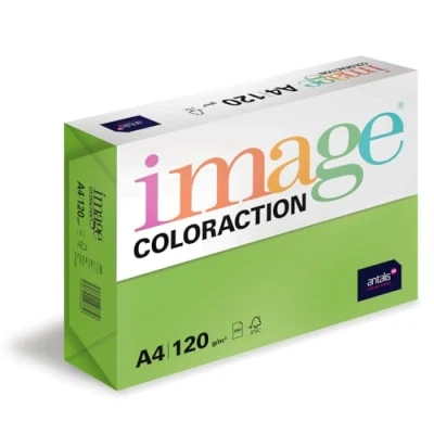 Obrázek Image Coloraction Java barevný papír do kopírky DIN A4, 210 x 297 mm, 120 g/m² barevný, bezdřevý tiskárny 250 listů zelená