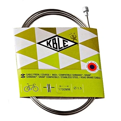 Obrázek Kable by Transfil Shimano/Sram Straße Bremszug innen, Silber, 1700mm