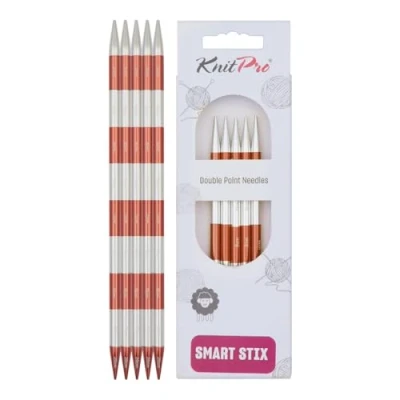 Obrázek Hra jehlic KnitPro 42034 SmartStix, kov, pestrá, 20 cm, 6,5 mm