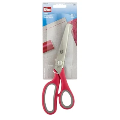 Obrázek Prym Zubkové nůžky plastová rukojeť standardní 23 cm 610525, červené
