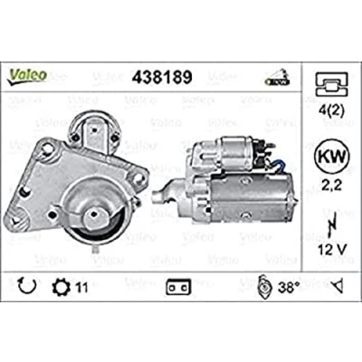 Obrázek Startér VALEO 438189