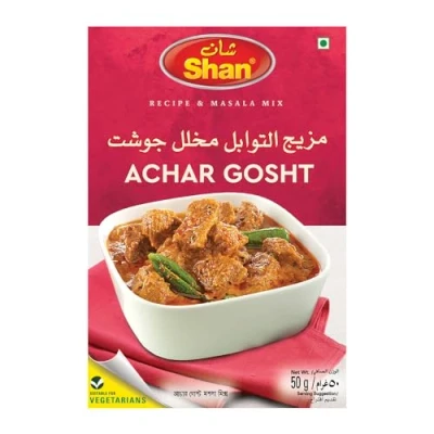 Obrázek Shan Achar Gosht Masala, 1 balení (1 x 50 g)