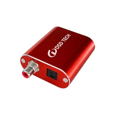 Obrázek DSD TECH SH AU02A USB na TOSLINK koaxiální podpora audio adaptéru SPDIF 96K 24Bit