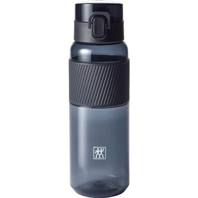 Obrázek ZWILLING láhev na pití bez BPA, vodu pro fitness, volný čas a kancelář, sportovní z tritanu, černá, 680 ml