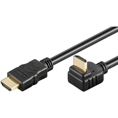 Obrázek PremiumCord 4K High Speed ​​HDMI + ethernetový kabel 5 m, kompatibilní s videem 2160p, Full HD 1080p, Deep Color, 3D, ARC, 3x stíněný, 10,2 Gbps, pozlacené 270 přípojky, černý