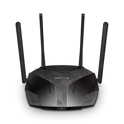 Obrázek Mercusys MR3000X Wi Fi 6 WLAN Router, Dual Band AX3000, 4 Gigabit Ports, WPA3, 160MHz, OpenVPN/PPTP/L2TP/IPSec, Kindersicherung, Gast Netzwerk, Keine DSL Funktion