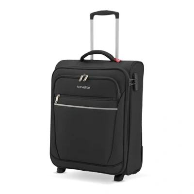 Obrázek Travelite Kufr na kolečkách Cabin 2w kolečkách, 52 cm, černá,